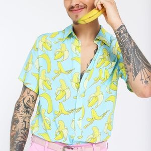 Hayley Elsaesser Banana Button Up